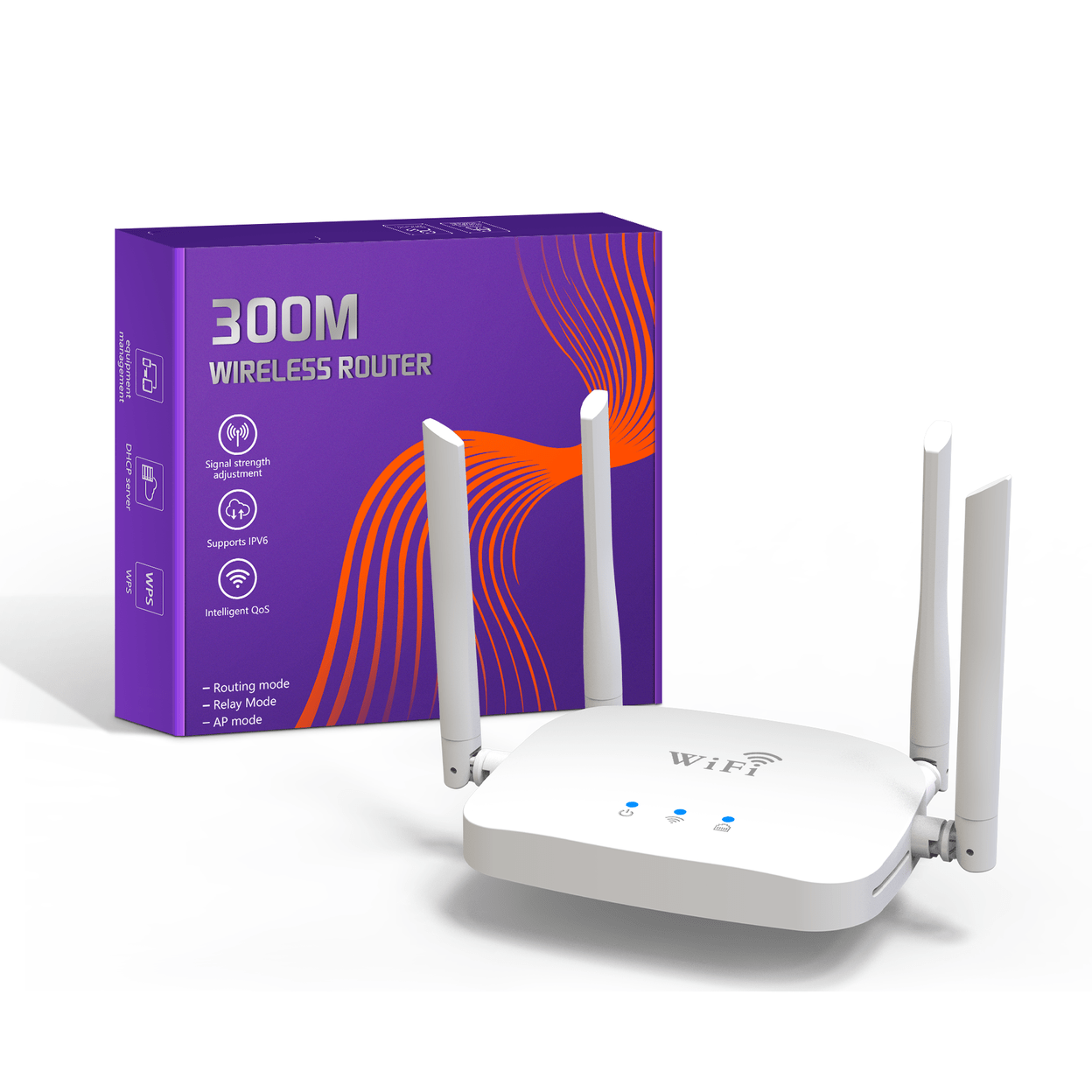 Домашний двухдиапазонный роутер DNXT AX1800 2.4/5 Ггц